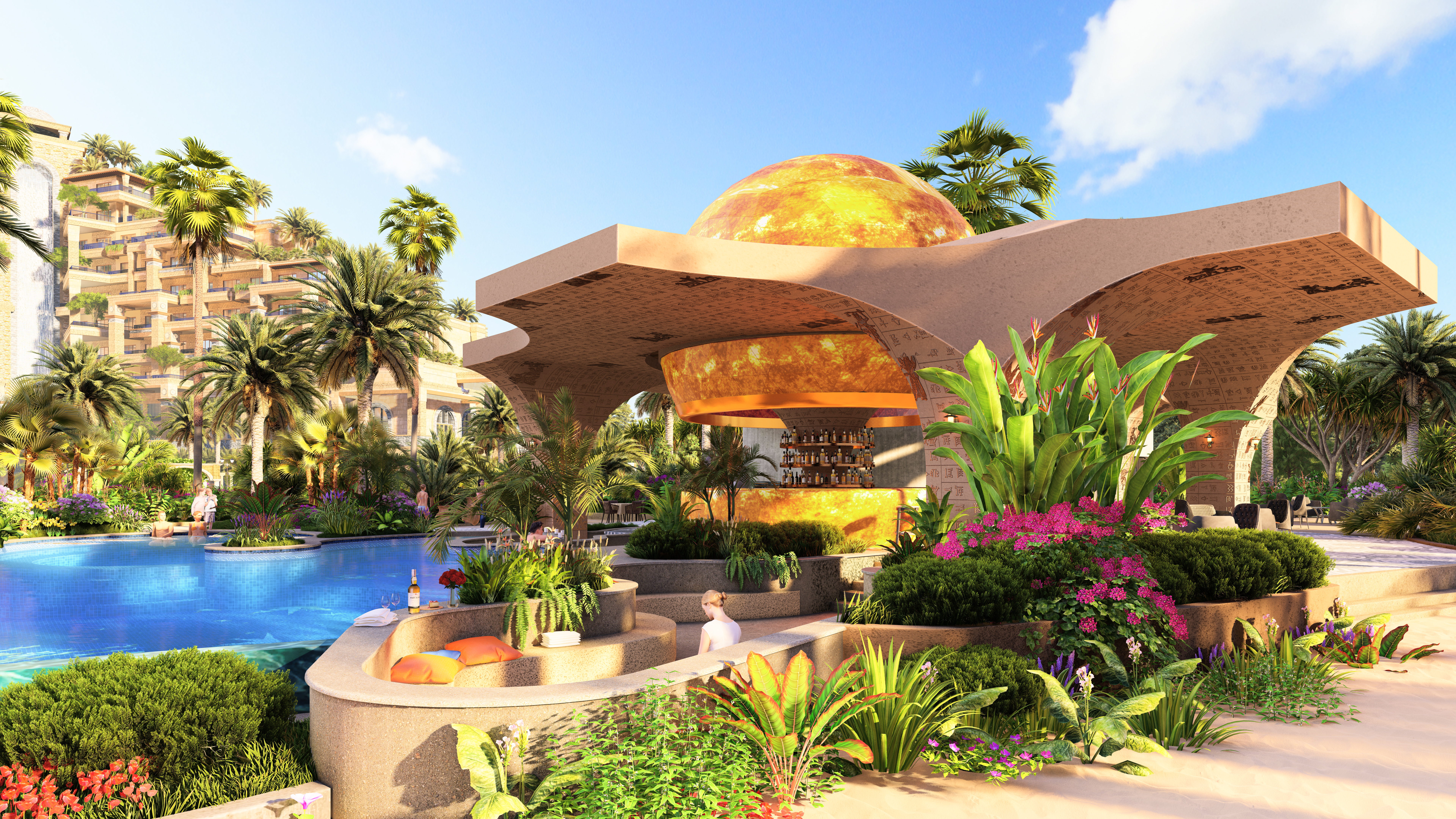 Babylon Hotel - M-Gallery - Landscape Design - 7